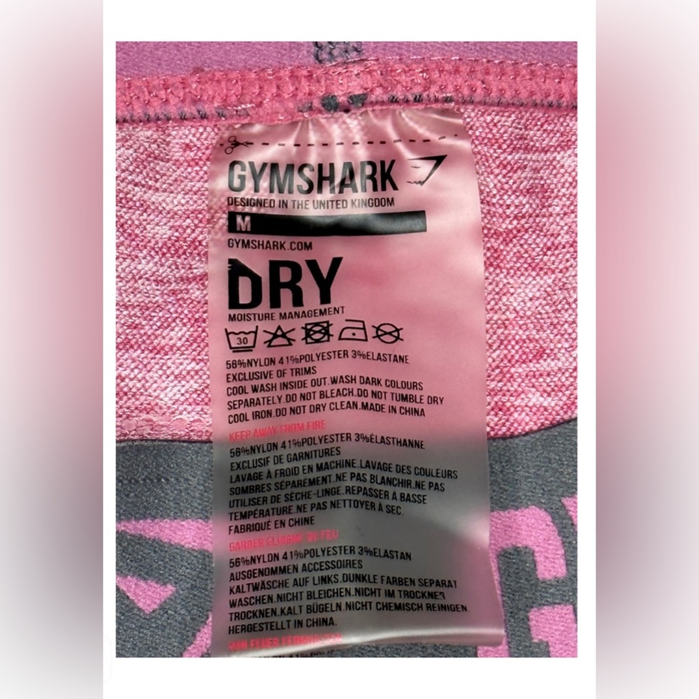 Gymshark Flex Low Rise Legging | 56% Nylon | 41% polyester | Medium - Picture 5 of 8